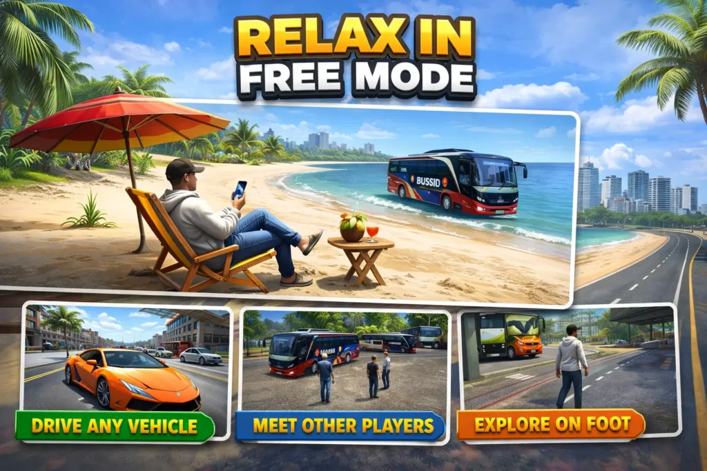 Relax on free mod