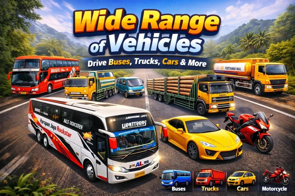 Wide Range of Vehicles