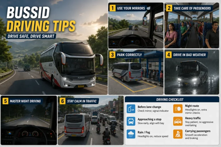 BUSSID Driving Tips.